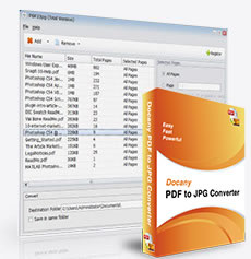 Docany PDF to JPG screenshot